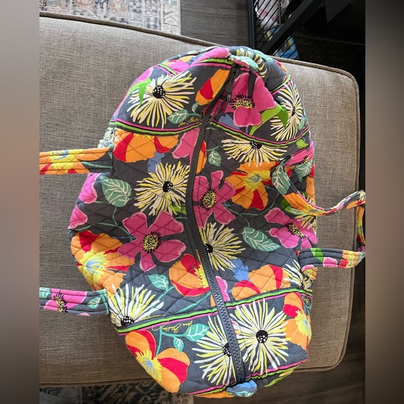 Vera Bradley Small Duffel Bag - Jazzy Blooms - Retired Pattern - Picture 5 of 5